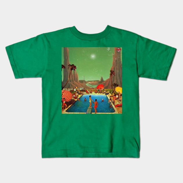 Pool destiny no.1 Kids T-Shirt by visionofbrain